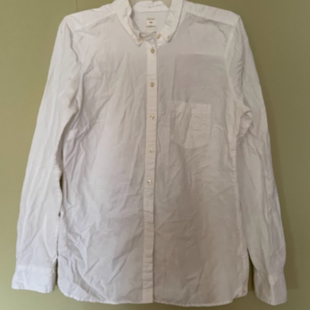 Women's White Button Down